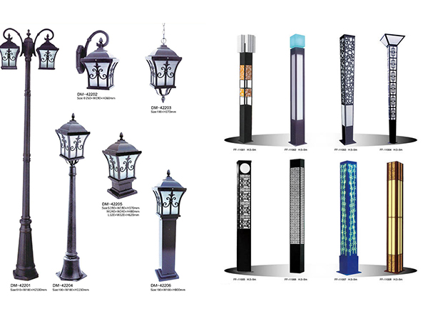 凯里园林景观灯灯具不亮的原因及解决方法